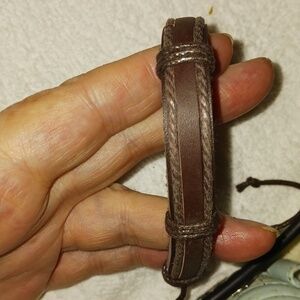 Handmade Leather Unisex Bracelet